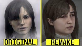 Silent Hill 2 Remake vs Original: Early Graveyard Scene Comparison with Angela