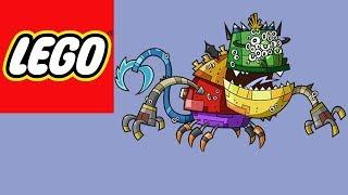 How to Build LEGO Mixels - Ultra-Miximum Max -Stop Motion Build