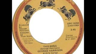 GEORGE HARRISON This Song 1976  HQ