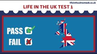  Life in the UK Test 2024 - Free Citizenship tests practice-TEST 1 