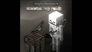 Minecraft Skeleton Rap Remix (Slowed+reverb)