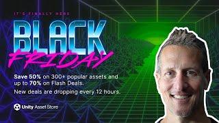 Unity Asset Store – Black Friday Bonanza: 50–70 % Rabatt auf Vermögenswerte!