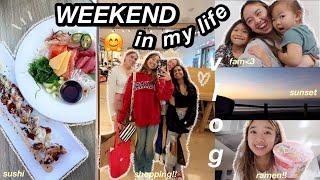 WEEKEND IN MY LIFE after a long week at school