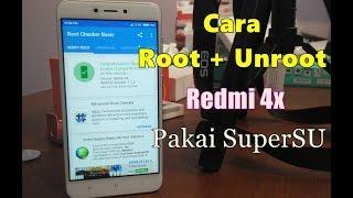 Cara Root + Unroot Xiaomi Redmi 4x Menggunakan SuperSU