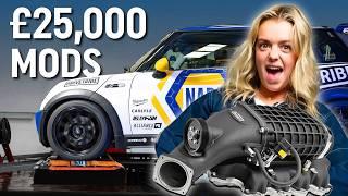 Izzy Hammond Installs £25,000 POWER Mods to her £1,500 Hot Hatch!