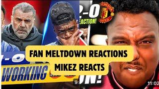 REACTING TO FAN MELTDOWNS | WOLVES 2-0 MANCHESTER UNITED | NOTTINGHAM FOREST 1-0 TOTTENHAM