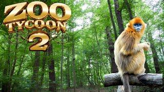 Zoo Tycoon 2: Golden Snub-Nosed Monkey Exhibit Speed Build