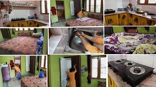 60 Minutes Morning House Cleaning task!! Indian Housewife Morning House Cleaning Routine