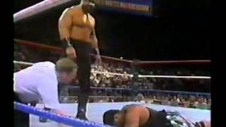 The Barbarian (with Mr. Fuji) vs  Ray Oakley