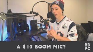 Product Review: Pyle Pro $10 Boom Mic