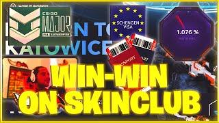 TICKET TO THE CSGO MAJOR ANTWERP WITH SKINCLUB INSANE GIVEAWAY!!!!