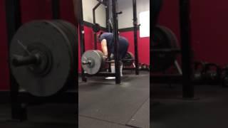 Andy 600 lb rack pull