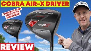 Cobra Air X Driver Review - Super Lite Shaft with Draw Bias