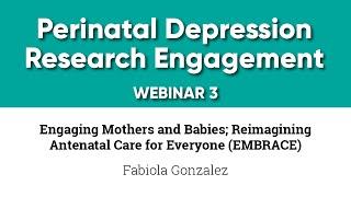 Perinatal Connect - Maternal Health Webinar 3 Fabiola Gonzalez