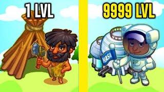 Doodle God Idle! MAX LEVEL EVOLUTION! Gameplay (Android, iOS)