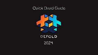 Druid Defold Quick Guide