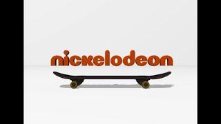 Nickelodeon Skateboard Colourful Logo Effects