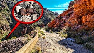 Arizona's Abandoned MILLION Dollar Highway Built by Convicts.. "Car Wrecks Found"