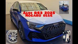 First Review of  my New AUDI RS3 2025 8Y2 Nogaro blue/ comparison Vs my old RS3 8Y 2022