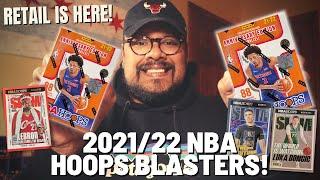 First Look: 2021/22 Panini NBA Hoops Blaster Boxes! RETAIL IS HERE! SLAM INSERTS!