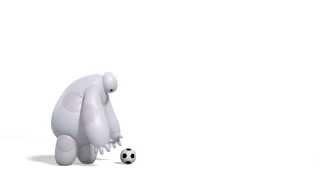 Baymax vs. Soccer Ball