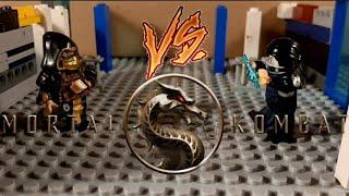 lego Mortal Kombat (2021) scorpion vs sub zero stop motion