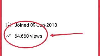 Fix YouTube Channel Views Not Showing & Not Updated About Section & Yt Studio problem solve