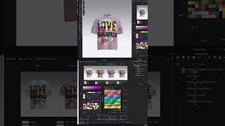 timelapse of 3d t-shirt Mockup  #clothingbrand  #3dshirt #3dmockup #tshirtdesign #tshirtprinting