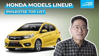 11 Honda cars you can buy in the Philippines | Philkotse Top List