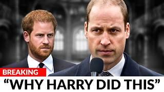 Prince William’ Just Breaks Silence on Prince Harry’s Royal Exit And Shocks Everyone!