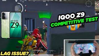 IQOO Z9 BGMI COMPETITIVE TEST WITH FPS METER | LAG ISSUE ?| GOOOD FOR COMPETITIVE? |