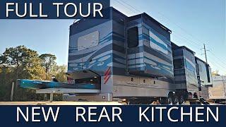 New Rear Kitchen Fifth Wheel Luxe 46RKB FULL TOUR