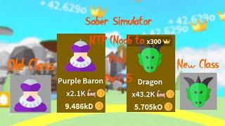 Saber Simulator Noob to Pro Part 5 IIROBLOX