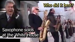 Ranking the epic White House saxophone battle