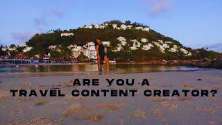 What is a Travel Content Creator?