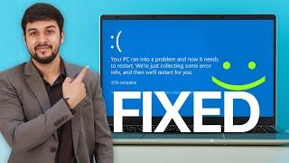Fix Your device ran into a problem and needs to restart - Windows 10/11/8 | Fix Blue Screen Error