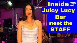 Pattaya Thailand, inside Juicy Lucy Bar, meet the staff