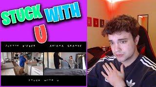 Ariana Grande & Justin Bieber - Stuck with U (Official Video) *REACTION*