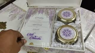 premium wedding card boxes - Best selling wedding invitations