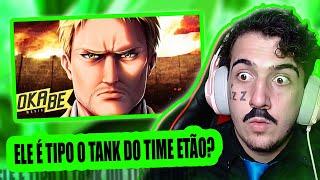 PASTOR REACT Reiner Braun (Shingeki no Kyojin) - Blindado Contra O Mundo | Okabe