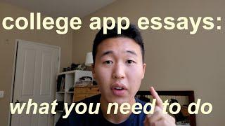 How to Start Writing Your Common App Essay