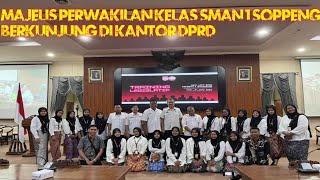 Majelis Perwakilan Kelas SMAN 1 Soppeng Berkunjung Di Kantor DPRD