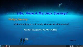 Calculate Linux 23 Gentoo Based Goodness Dell Precision 3620