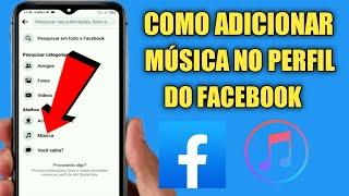 Como adicionar música no perfil do Facebook 2021 | Adicionar música no perfil do Facebook |