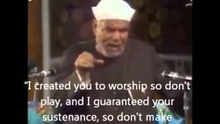 Sustenance - Sheikh Muhammad Metwaly ESha'rawy