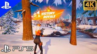 PS5 Fortnite Chapter 5 Season 1 Building Gameplay ( 4K 120FPS )