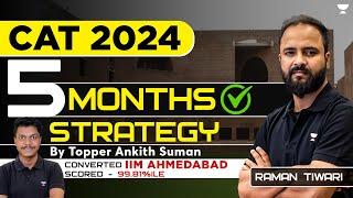 Crack CAT 2024 in Just 5 Months: Topper Ankith's Strategy with Raman Tiwari