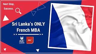 Introduction to Sri Lanka's only French MBA programs