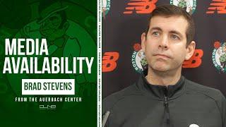 Brad Stevens on Celtics Trading For Xavier Tillman & Jaden Springer | Media Availability