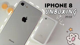 iPhone 8 Unboxing 2023 | *aesthetic*  ( camera, video, sound test)